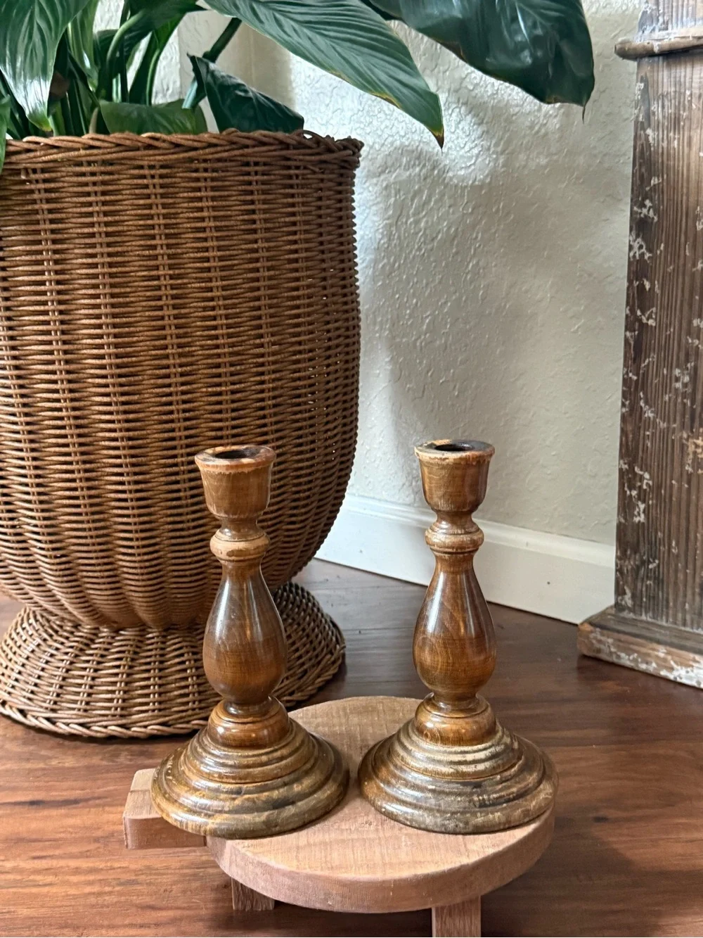 Basketville vintage wooden